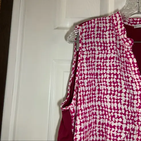 Tresics Femme by Pink V Neck Sleeveless Blouse 3X