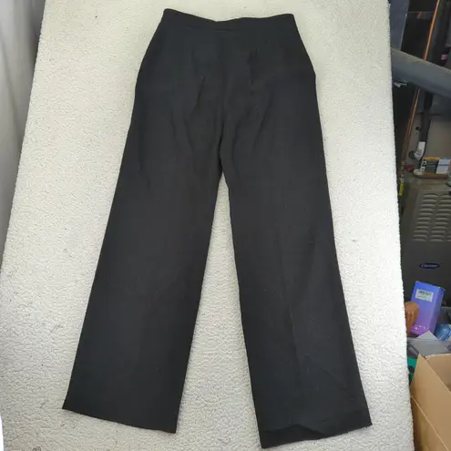 Max Mara Black Wool Blend Suit Blazer Pants Womens 12 Italy Business Casual