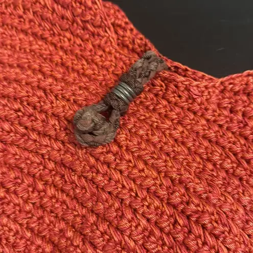 Sakroots Crochet Bucket Bag - Burnt Orange