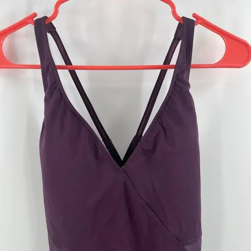 Bleu Rod Beattie Swimsuit Size 8 NWT One Piece Don't Mesh With Me Surplice Swim