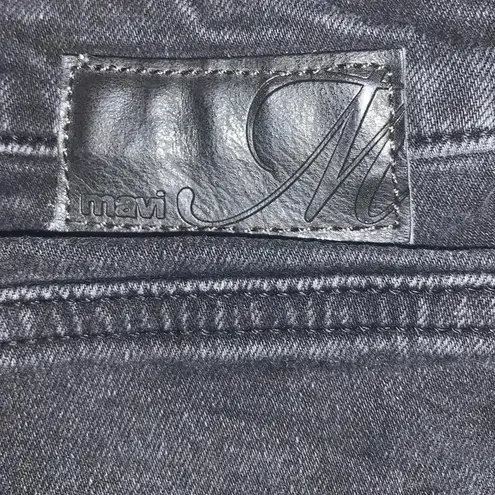 Mavi Rosie Boyfriend Shorts High Rise Smoke Ripped 90s Black Denim Shorts Size 27