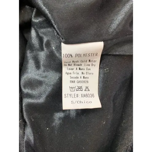 XTaren Women's Peach & Gold Mini Dress