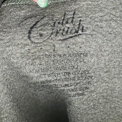 Cold Crush Living My Best Weekend Life Green Crop Pullover Sweatshirt - Image 7