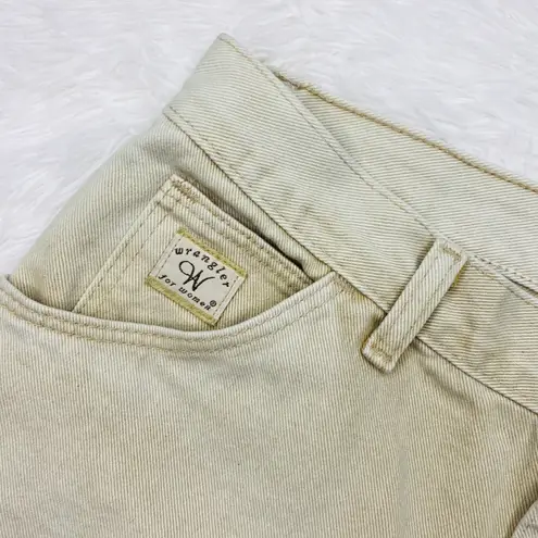 Wrangler Vintage 90’s  For Women High Rise Neutral Beige Denim Shorts