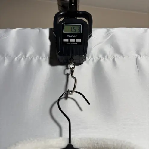 VTG Mazmania Zebra Print Fleece Jacket Full Zip White Black 90s Art to Wear M Size M