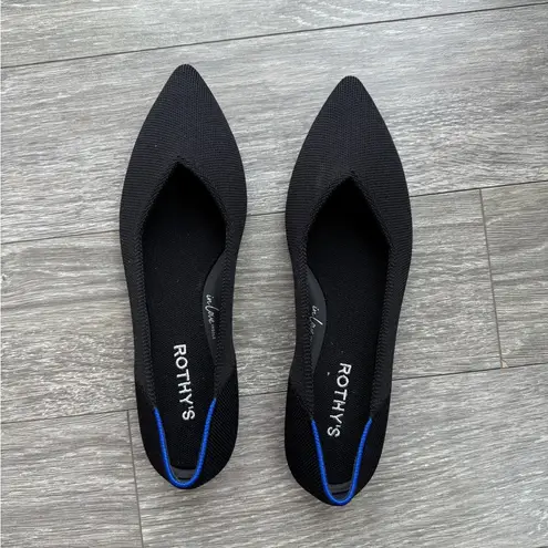Rothy's ROTHY’S Black The Point Shoes 8