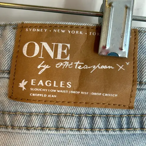 One Teaspoon One by  Eagles Slouchy Jeans in Clean