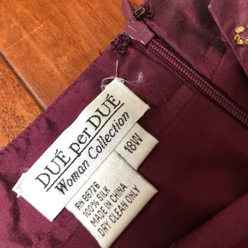 Maroon Formal Dress Red Size 18W