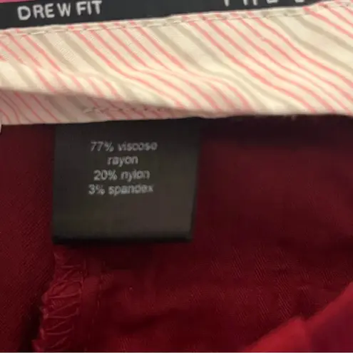 The Limited Women's Burgundy Straight Leg Pants