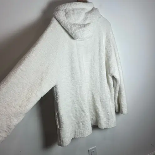 Sunday Citizen Snug Blanket Hoodie Cozy White Hooded Fleece Pullover