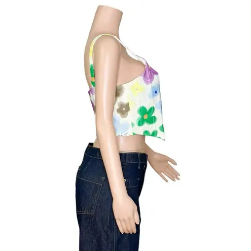 With Jean WITH JÉAN Cindy Corset, Viola Tricolour, Large