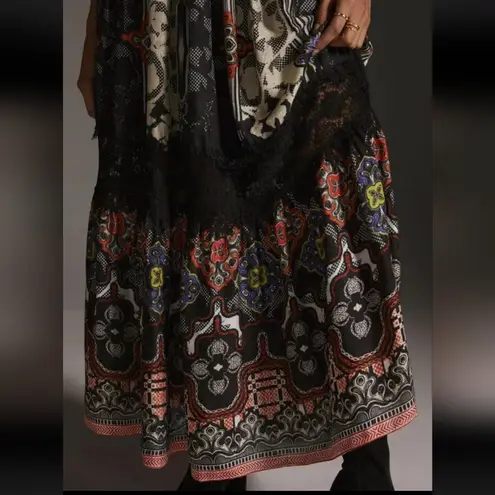 NWT Anthropologie Bhanuni by Jyoti Tiered Sleeveless Maxi Tank Dress 6 $230