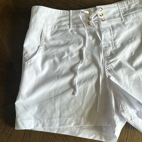 La Blanca All Aboard 3" Inseam Board Short - White, Size Medium, $56