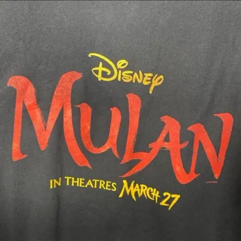 Disney  cast member partners credit union Mulan live action promo shirt M
