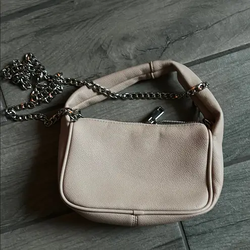 Peta + Jain Pink Crossbody Bag with Chain Strap