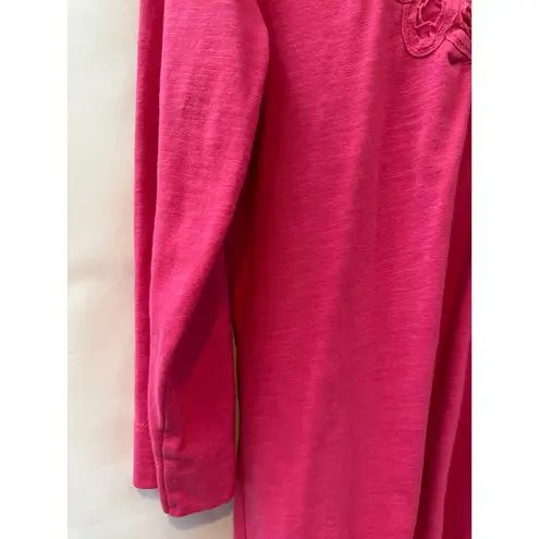 Pink Great Northwest 3/4 Sleeve Top Sz L Size L