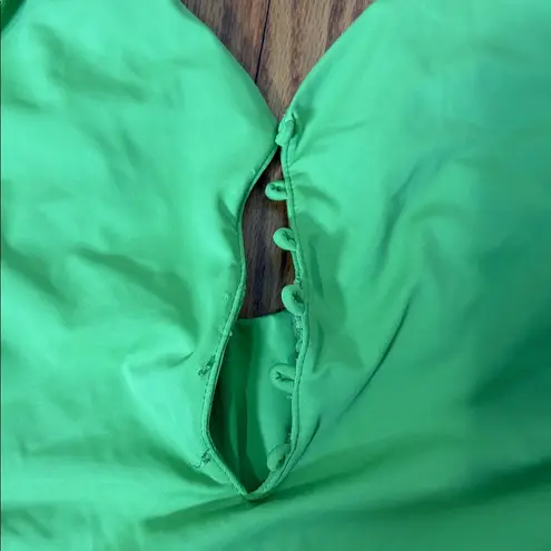 ANDIE The Milos One Piece LT Swimsuit avocado green size M tall NWT FLAW