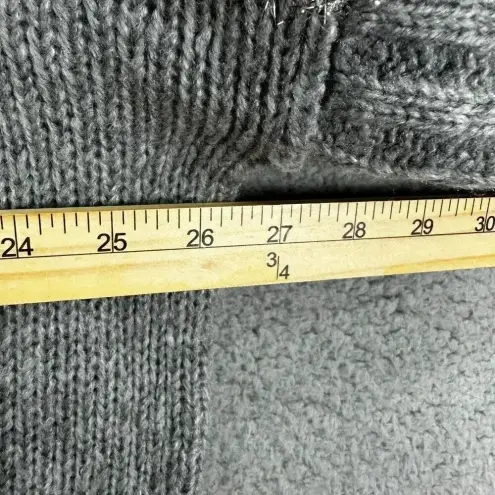 SheIn  sweater‎ dress womens small orange gray colorblock oversized boho layers