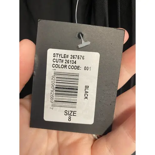 Marina Pleated Chiffon Round Neck Long Illusion Wing Sleeve 2