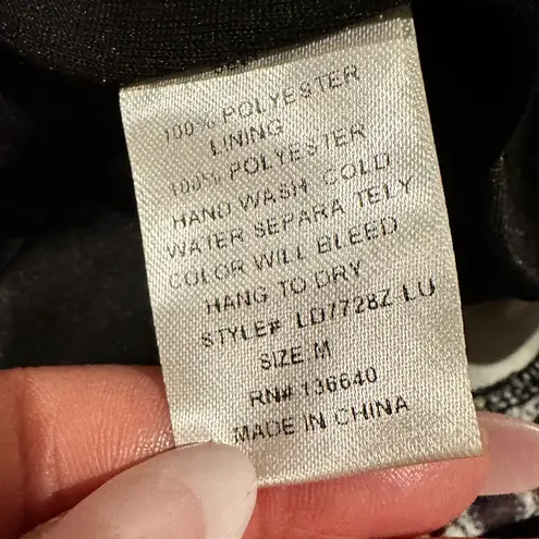 LULU’s ROCOCO SUPERNOVA KALEIDOSCOPE PRINT ROUND NECK HALTER STYLE LINED DRESS M Pink Size M