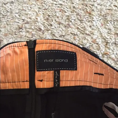 River Island ASOS black skirt size UK 8 97% cotton