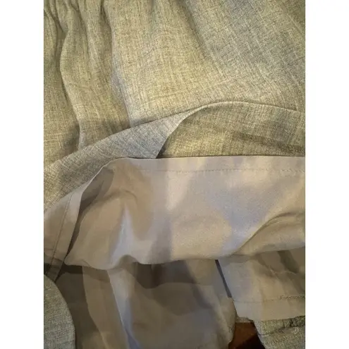 J.Crew Mercantile Skirt Women 4 Gray Paper Bag Waist Mini Preppy Career
