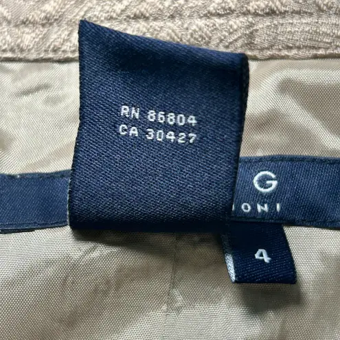 Magaschoni Vintage MAG by Silk Beaded Paisley Corset Top Size 4 Evening Formal