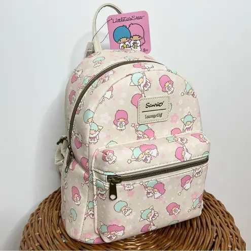 Lounge Fly NEW Sanrio Little Twin Stars Mini Backpack Rare Hard to Find Print