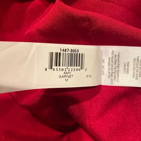 Dress the Population #700  The Amy Gown In Garnet