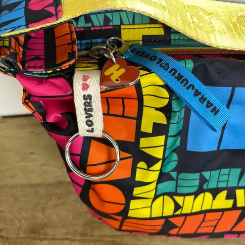 Harajuku Lovers Purse Multicolor Shoulder Bag Candy Squaresville Y2K Colorful