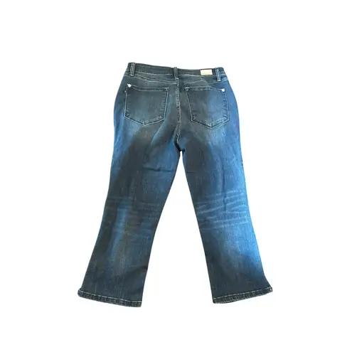 Judy Blue Women's Denim Capris Size M Blue Relaxed Fit Casual 5-Pocket 13