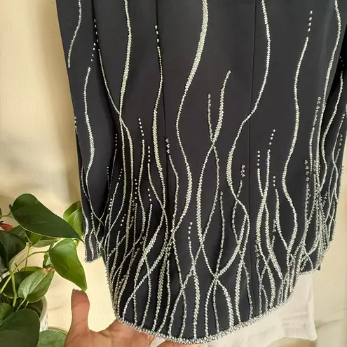 La Belle Black Formal Jacket Size 14