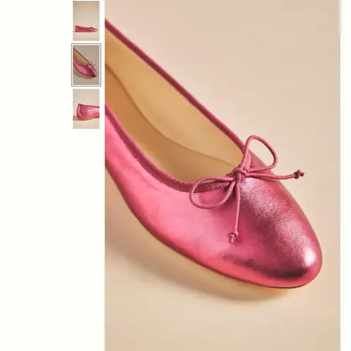 Maeve Anthropologie The Sabina Genuine Leather Ballet Flats