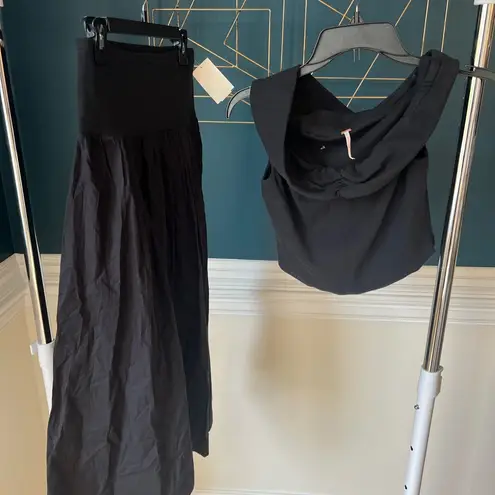 Free People NEW  Cooler in Capri Off the Shoulder Top & Skirt SIZE s