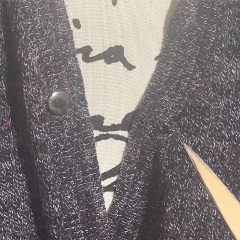 Free People  Black and Pink Knit‎ Sweater