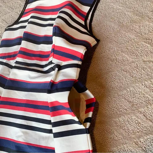 J.Crew  Multicolor Striped Dress with Pockets