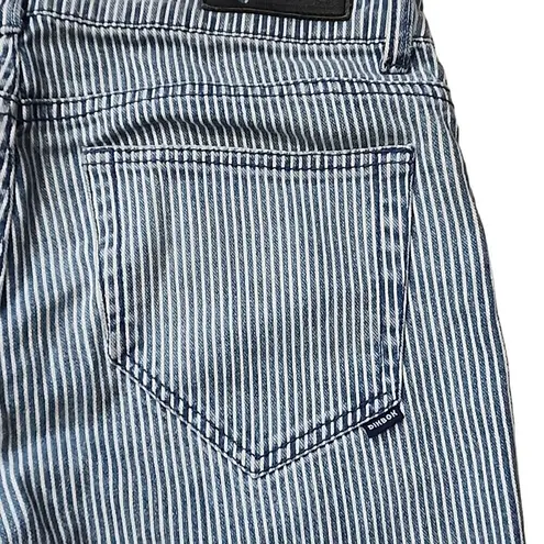 Bik Bok Vtg 90s Tough Love "Fritz Stripe" Jeans Pin stripes 32x35 Juniors 13-15