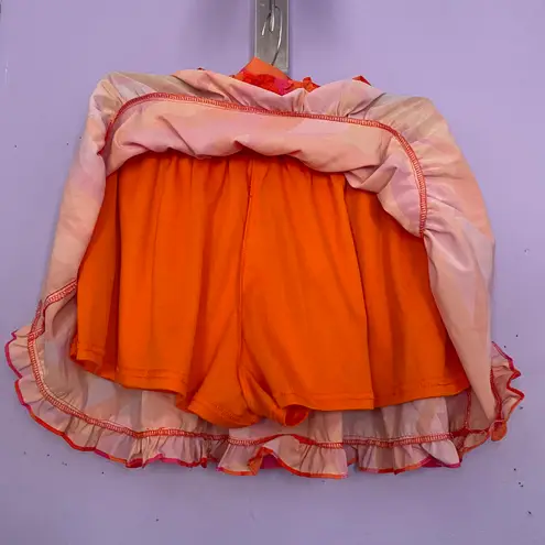 TCEC pink and orange skirt