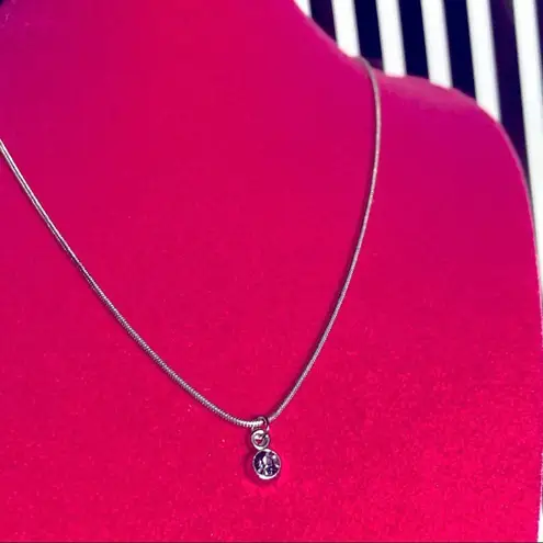 Boutique Sterling Silver 925 Purple Amethyst Necklace