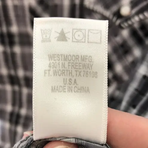 Panhandle Westmoor Slim Western Snap Shirt Large