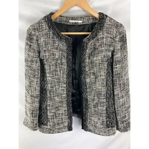 T Tahari Tweed Blazer Size 6