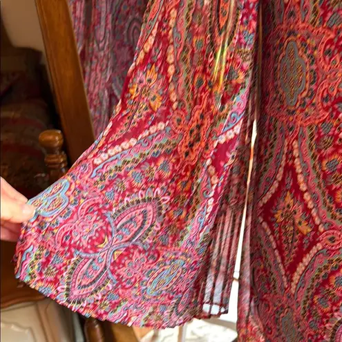 Fire Los Angeles Red and Pink Sheath Cocktail Dress