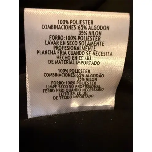 Blondie Nites Women's Size 1 Black Floral 1-Piece Long Formal skirt