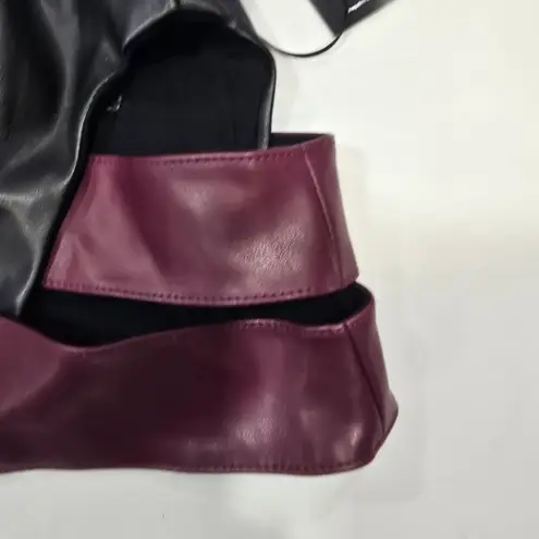 AFRM Inessa Top in Noir Fig Purple