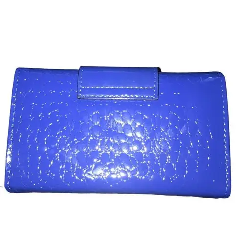 Vibrant BELLO TUTTI BLUE TRI-FOLD WALLET