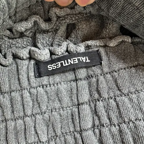 Talentless WOMENS BOXING SHORTS steel grey medium