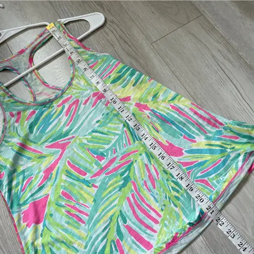 Lilly Pulitzer  Tank Top tropical storm luxletic womens (xsmall) southern chic