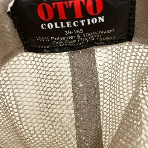 Otto Collection Minimalistic Tan SnapBack Mesh Trucker Hat Rainbow Print