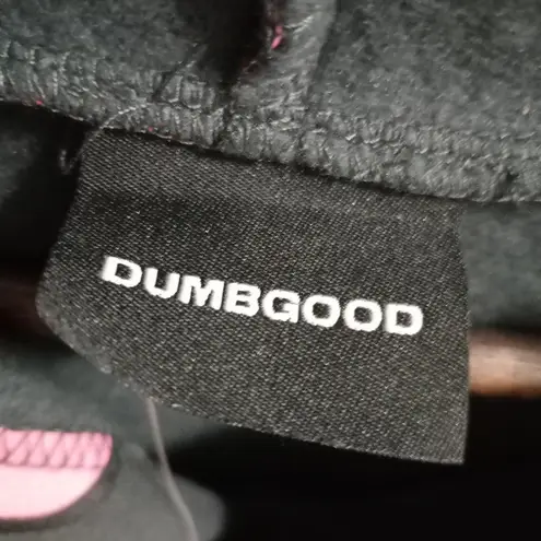 Sanrio Bioworld XL Adult Kuromi X Hello Kitty Polka Dot Hoody Sweatshirt Top Pink