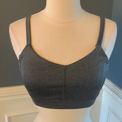 Athletic Works Sports Bra Gray XS Womens